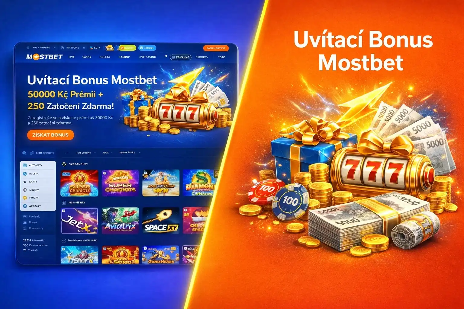 Uvítací Bonus Mostbet